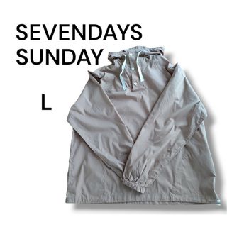 セブンデイズサンデイ(SEVENDAYS=SUNDAY)の【SEVENDAYS=SUNDAY】セブンデイズサンデイ パーカー 防寒 L(パーカー)