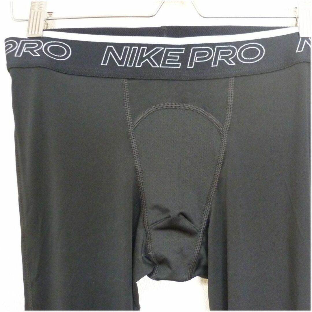 NIKE(ナイキ)の新品L★ナイキプロ NIKE PRO軽量 黒ロングタイツ スポーツ/アウトドアのランニング(ウェア)の商品写真