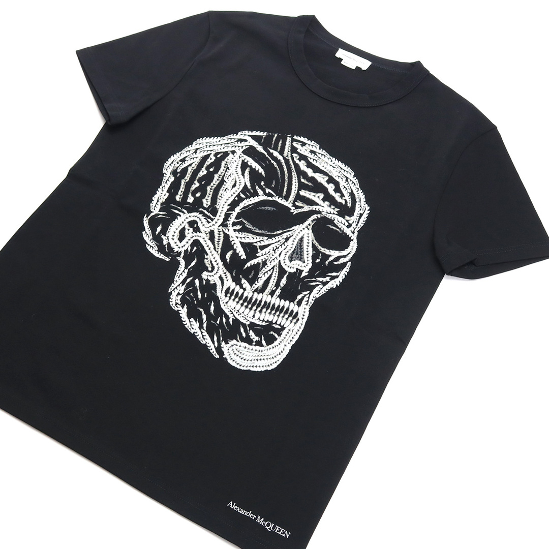 Alexander McQueen アレキサンダーマックイーン 631391 Tシャツ ブラック メンズ