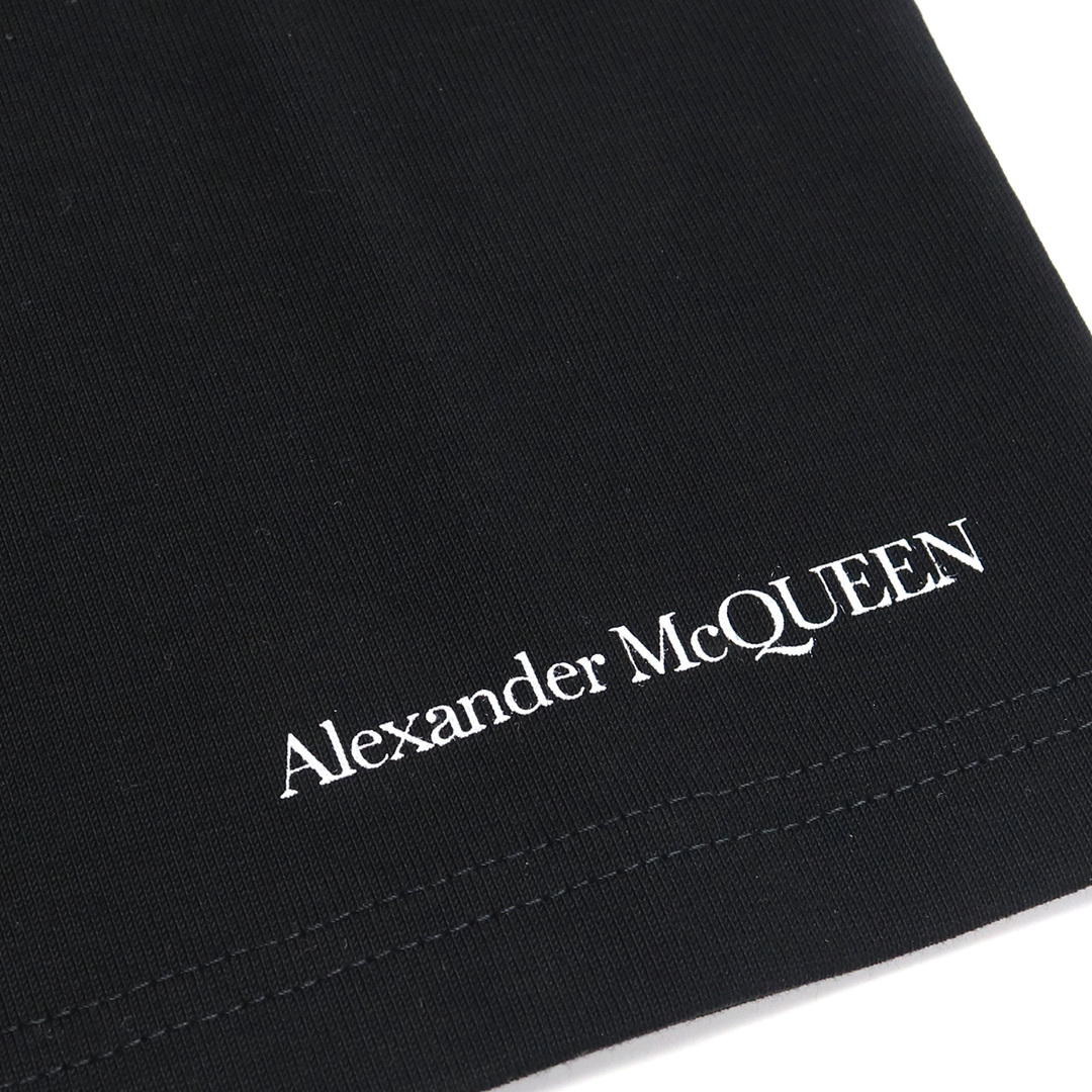 Alexander McQueen アレキサンダーマックイーン 631391 Tシャツ ブラック メンズ
