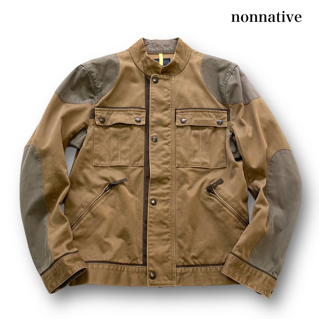 【NONNATIVE】ノンネイティブ ミリタリージャケット ブルゾン 日本製 | フリマアプリ ラクマ