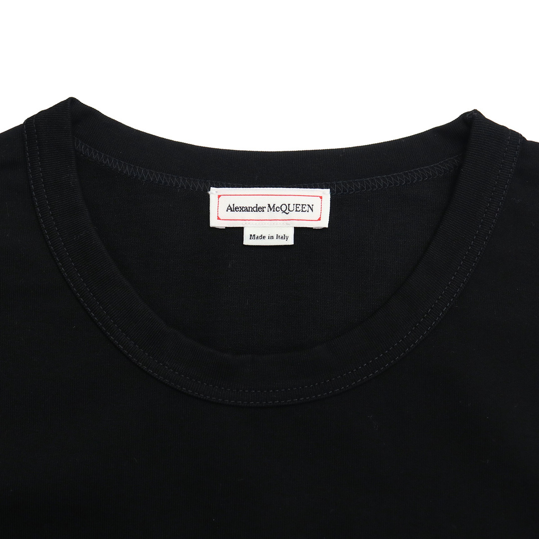 Alexander McQueen(アレキサンダーマックイーン)のAlexander McQueen アレキサンダーマックイーン 631391 Tシャツ ブラック メンズ メンズのトップス(Tシャツ/カットソー(半袖/袖なし))の商品写真