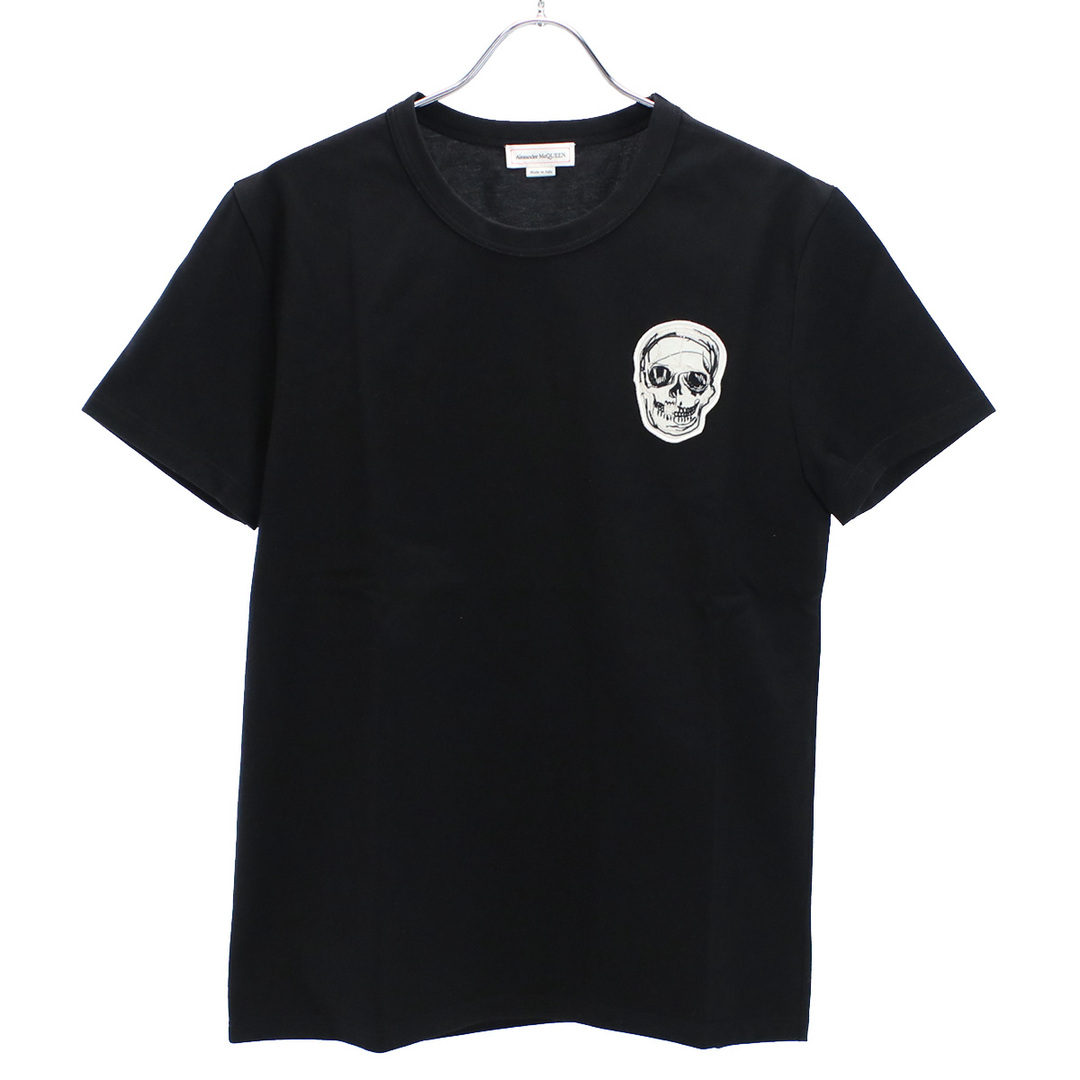 Alexander McQueen(アレキサンダーマックイーン)のAlexander McQueen アレキサンダーマックイーン 631390 Tシャツ ブラック メンズ メンズのトップス(Tシャツ/カットソー(半袖/袖なし))の商品写真