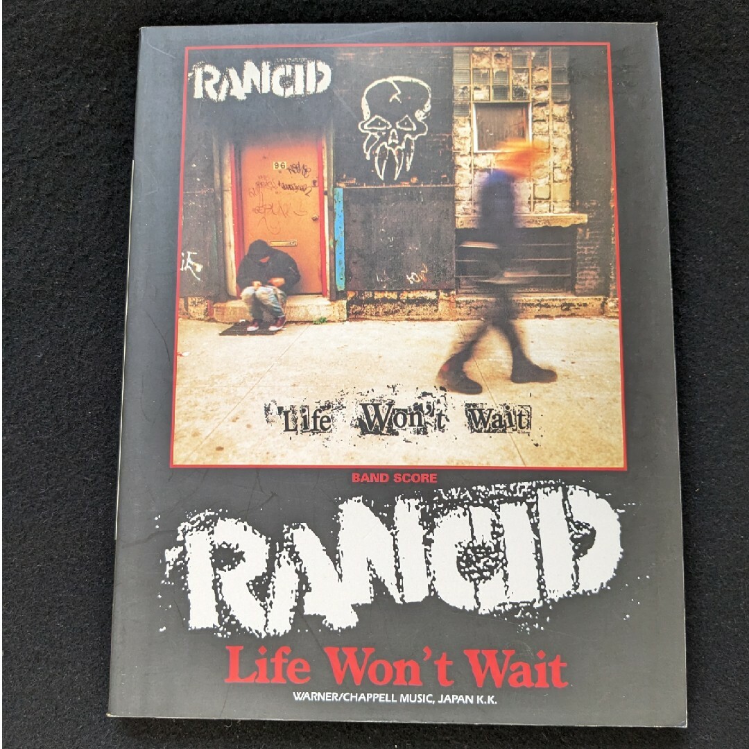 楽譜バンドスコア　RANCID ランシド　Life Won't Wait 楽譜