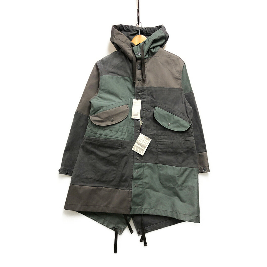 ENGINEERED GARMENTS エンジニアードガーメンツ ×BEAMS BOY Highland Parka 切り替えし ハイランドパーカ グレー サイズS 正規品 / 32451