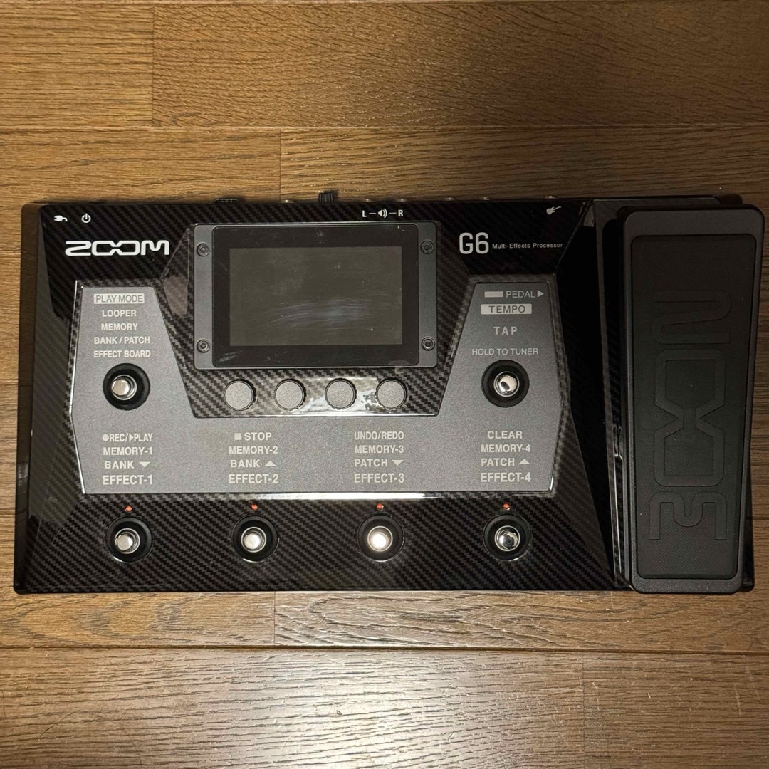 Zoom(ズーム)のZOOM G6 マルチエフェクター  楽器のギター(エフェクター)の商品写真