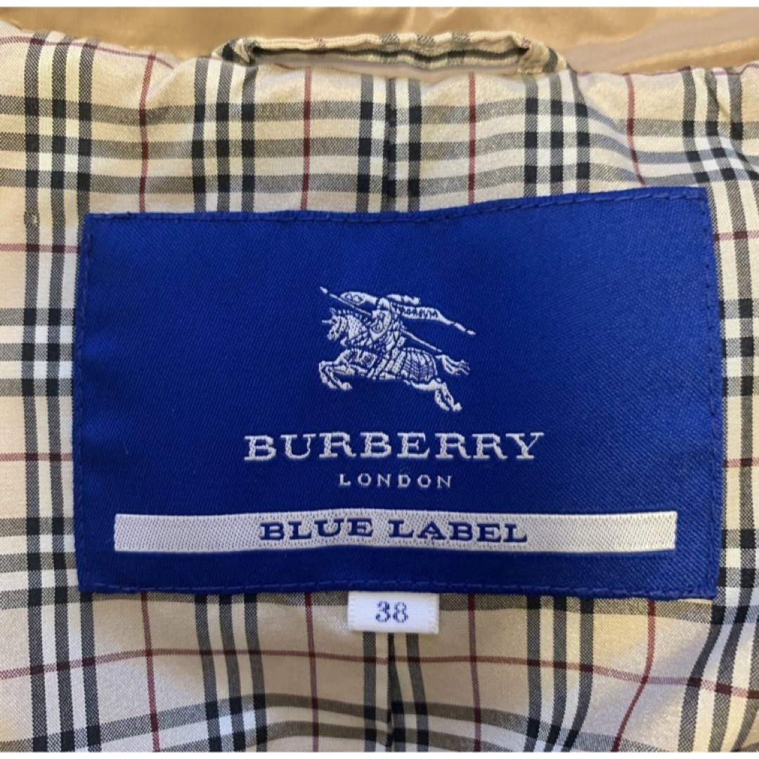 BURBERRY BLUE LABEL(バーバリーブルーレーベル)のBURBERRY バーバリー ロングダウンコート レディースのジャケット/アウター(ダウンコート)の商品写真