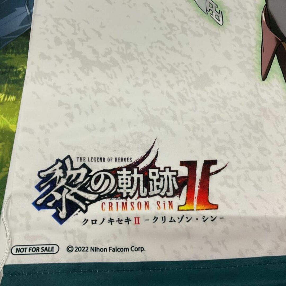 Nihon Falcom ニホンファルコム 英雄伝説 黎の軌跡? クロノキセキ クリムゾン・シン 電撃スペシャルパック特典 B2 タペストリー 2枚セット エンタメ/ホビーのおもちゃ/ぬいぐるみ(キャラクターグッズ)の商品写真