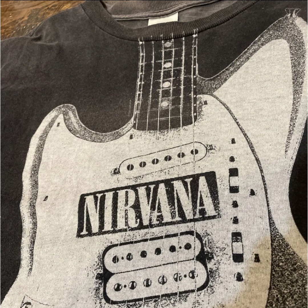ヴィンテージ ニルバーナ Tシャツ nirvana カートコバーン グランジ メンズのトップス(Tシャツ/カットソー(半袖/袖なし))の商品写真