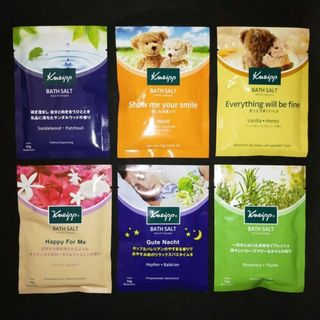 クナイプ(Kneipp)のクナイプ バスソルト 6袋 6種類 入浴剤(入浴剤/バスソルト)