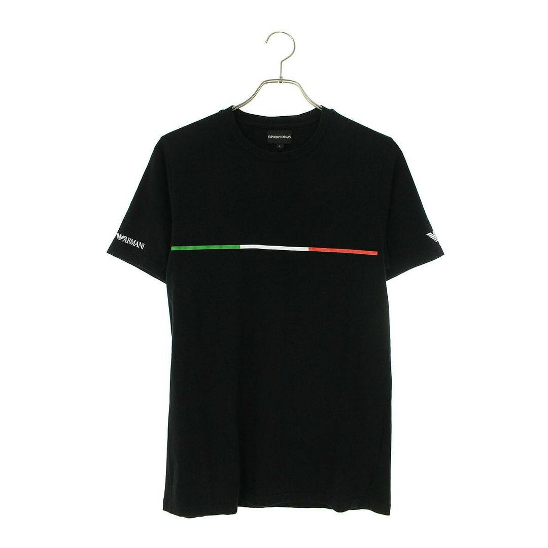 Emporio Armani(エンポリオアルマーニ)のエンポリオアルマーニ イタリアプリントTシャツ メンズ L メンズのトップス(Tシャツ/カットソー(半袖/袖なし))の商品写真