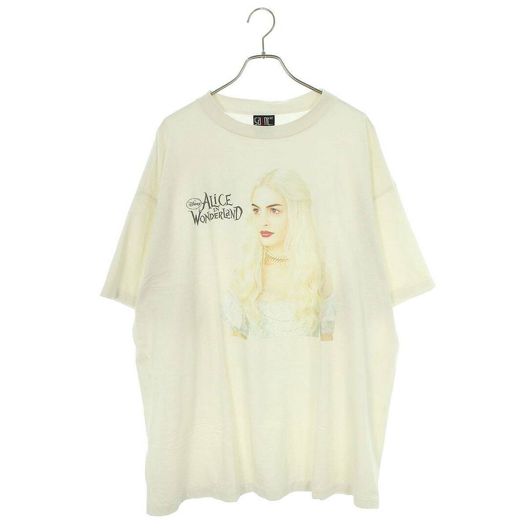 セントマイケル SAINT MICHAEL  23SS  SM-S23-0000-123 アリス・イン・ワンダーランドプリントTシャツ メンズ XXXLメンズ