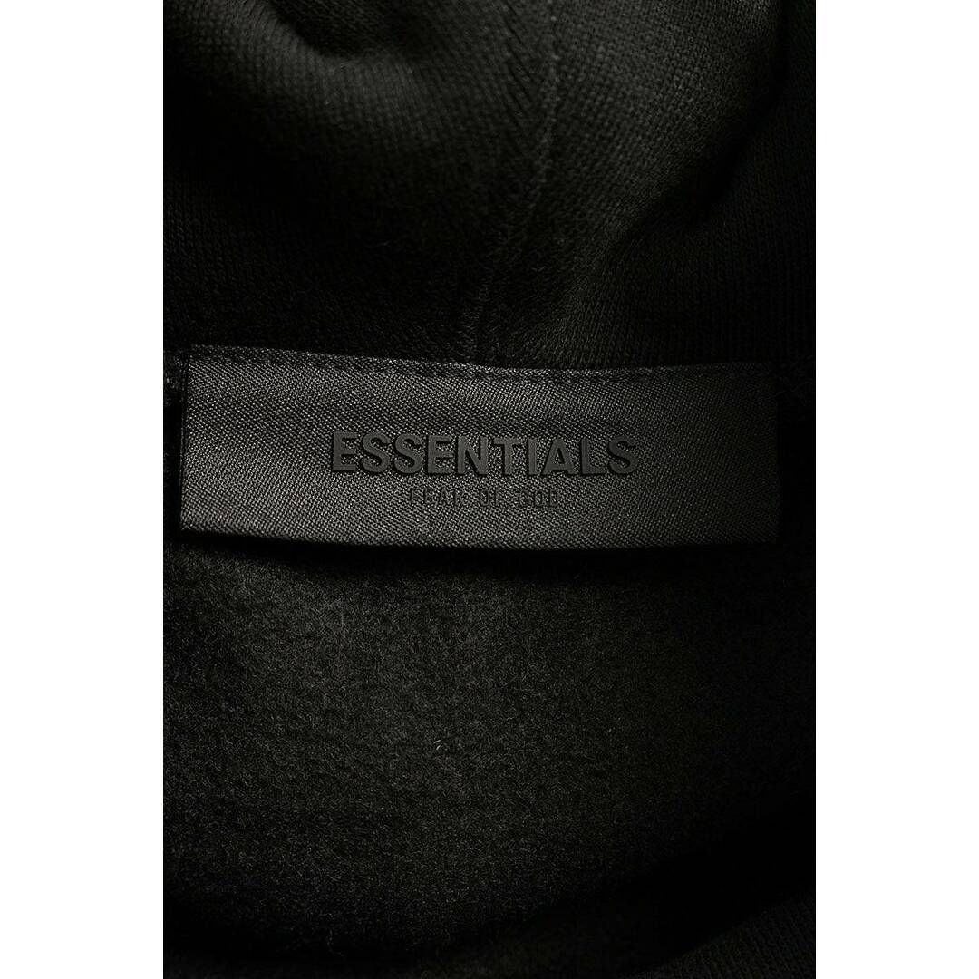 フォグ ESSENTIALS Hoodie Jet Black フロントロゴプルオーバーパーカー メンズ L