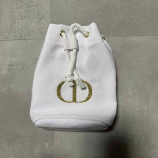 クリスチャンディオール(Christian Dior)の新品 dior ポーチ ホワイト(ポーチ)