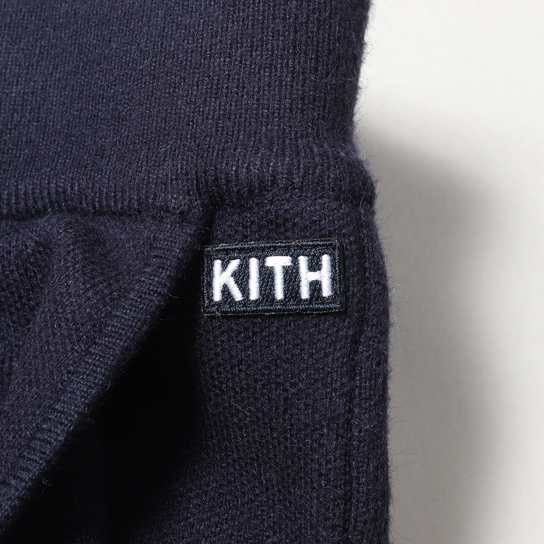 KITH NYC キス ニューヨークシティー パンツ サイズ:M 20AW ヘビーニット イージー パンツ Knit Bennett Pant  ネイビー 紺 ボトムス ズボン 【メンズ】【中古】【美品】