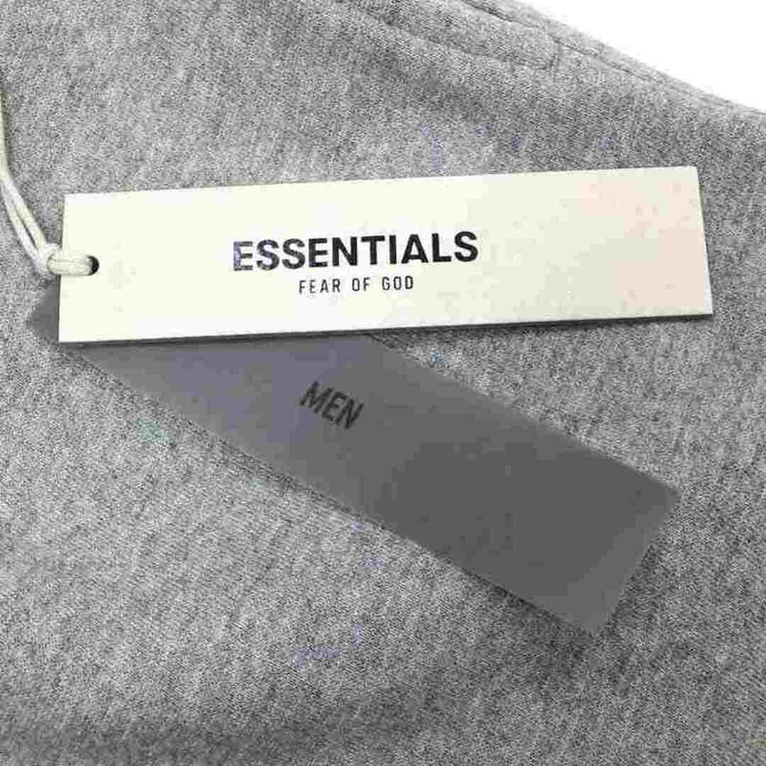 FEAR OF GOD ESSENTIALS フィアオブゴッド エッセンシャルズ ロゴ スウェット ハーフパンツ サイズL グレー 裏起毛 部屋着JA-17959パンツ