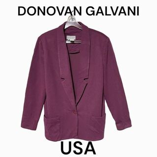 テラードジャケット　古着　USA DonovanGalvani(テーラードジャケット)