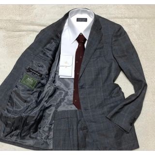 ユナイテッドアローズグリーンレーベルリラクシング(UNITED ARROWS green label relaxing)の定価8万超 グリーンレーベルリラクシング セットアップ グレー  美品 送料込 (セットアップ)