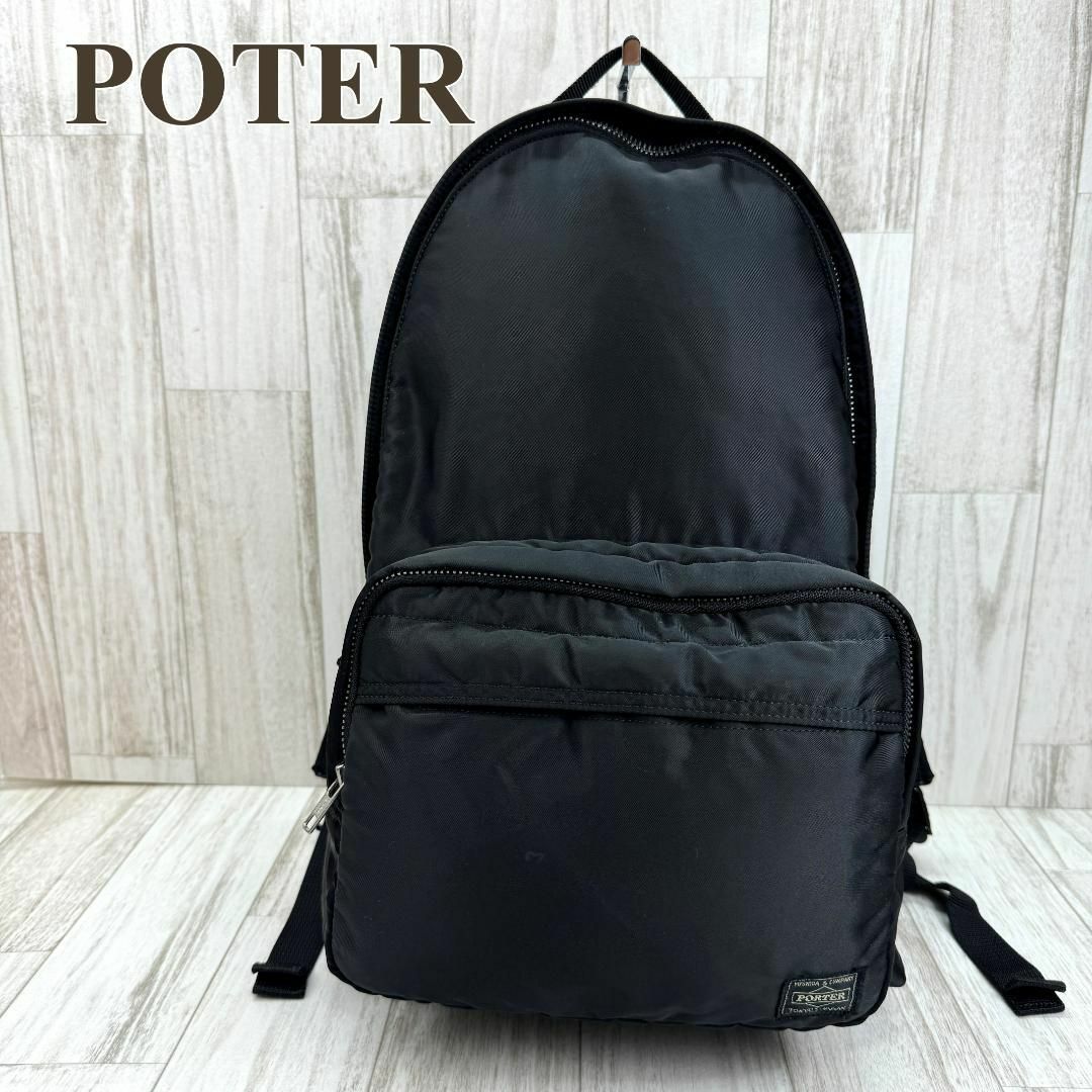 ポーター PORTER リュック バックパック タンカー ブラック ナイロン | フリマアプリ ラクマ
