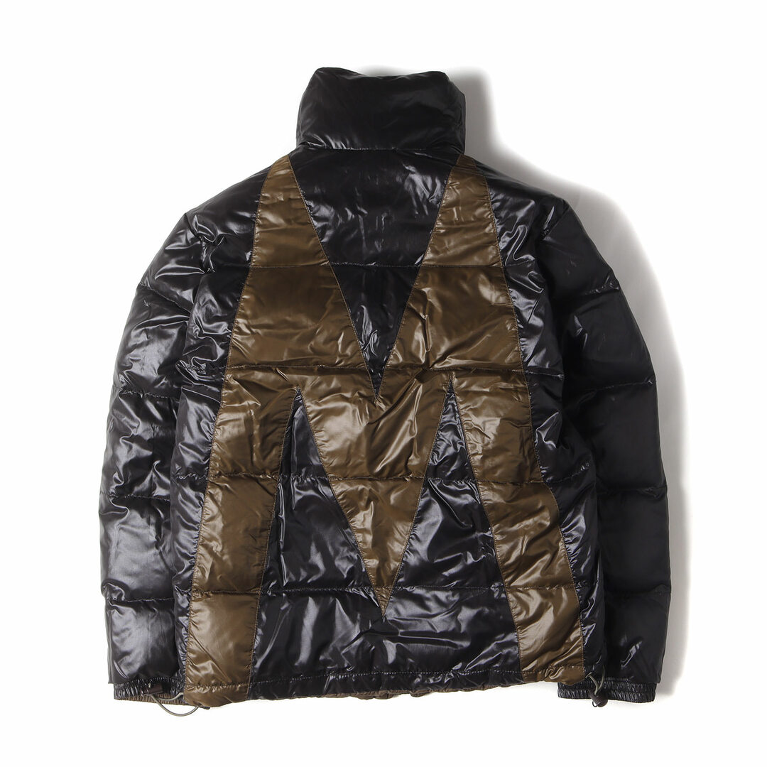 MONCLER モンクレール ダウン ジャケット サイズ:0(XS) リバーシブル ナイロン ダウンジャケット BENJAMIN  42400/50/68959 ベンジャミン アウター ブルゾン コート カーキ ブラック 【メンズ】【中古】