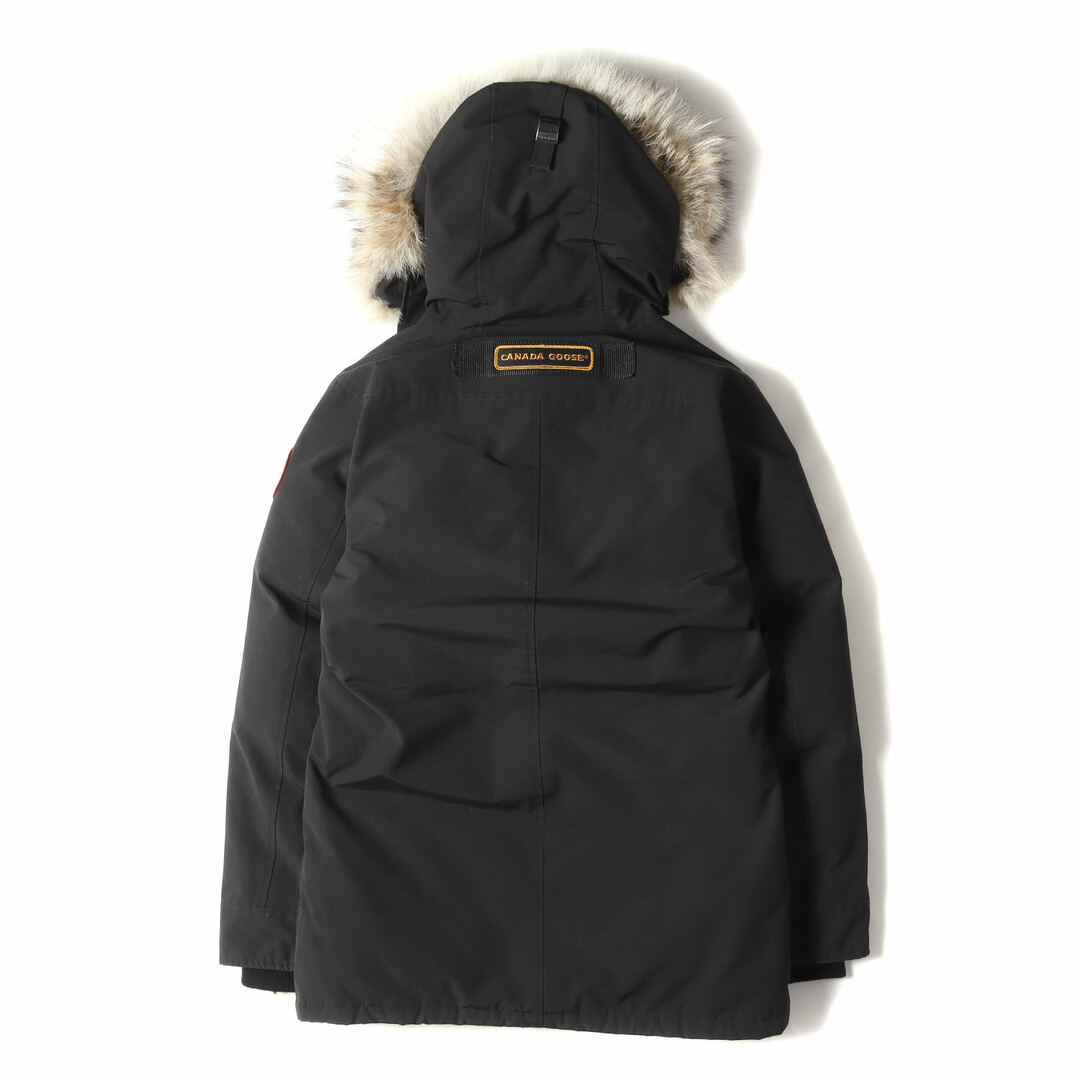 CANADA GOOSE(カナダグース)のCANADA GOOSE カナダグース ダウン ジャケット サイズ:S ファーフード ポリコットン ダウン コート JASPER PARKA 3438JM ジャスパー パーカー ブラック 黒 アウター ブルゾン【メンズ】【中古】 メンズのジャケット/アウター(ダウンジャケット)の商品写真