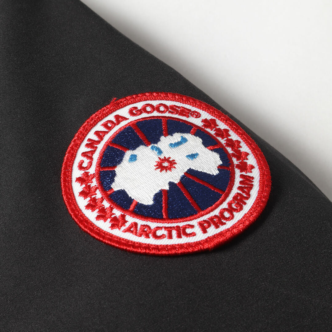 CANADA GOOSE(カナダグース)のCANADA GOOSE カナダグース ダウン ジャケット サイズ:S ファーフード ポリコットン ダウン コート JASPER PARKA 3438JM ジャスパー パーカー ブラック 黒 アウター ブルゾン【メンズ】【中古】 メンズのジャケット/アウター(ダウンジャケット)の商品写真