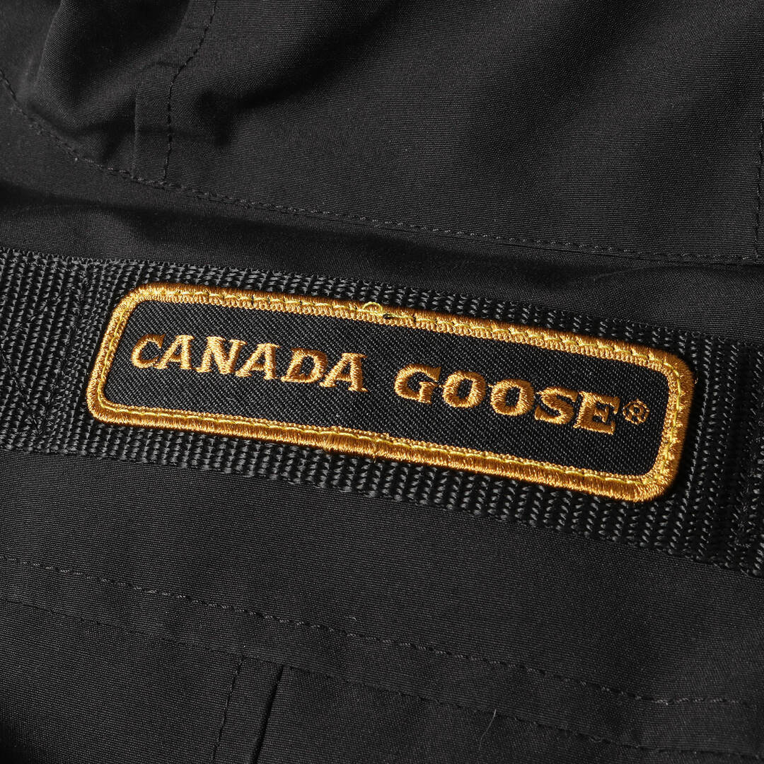 CANADA GOOSE(カナダグース)のCANADA GOOSE カナダグース ダウン ジャケット サイズ:S ファーフード ポリコットン ダウン コート JASPER PARKA 3438JM ジャスパー パーカー ブラック 黒 アウター ブルゾン【メンズ】【中古】 メンズのジャケット/アウター(ダウンジャケット)の商品写真