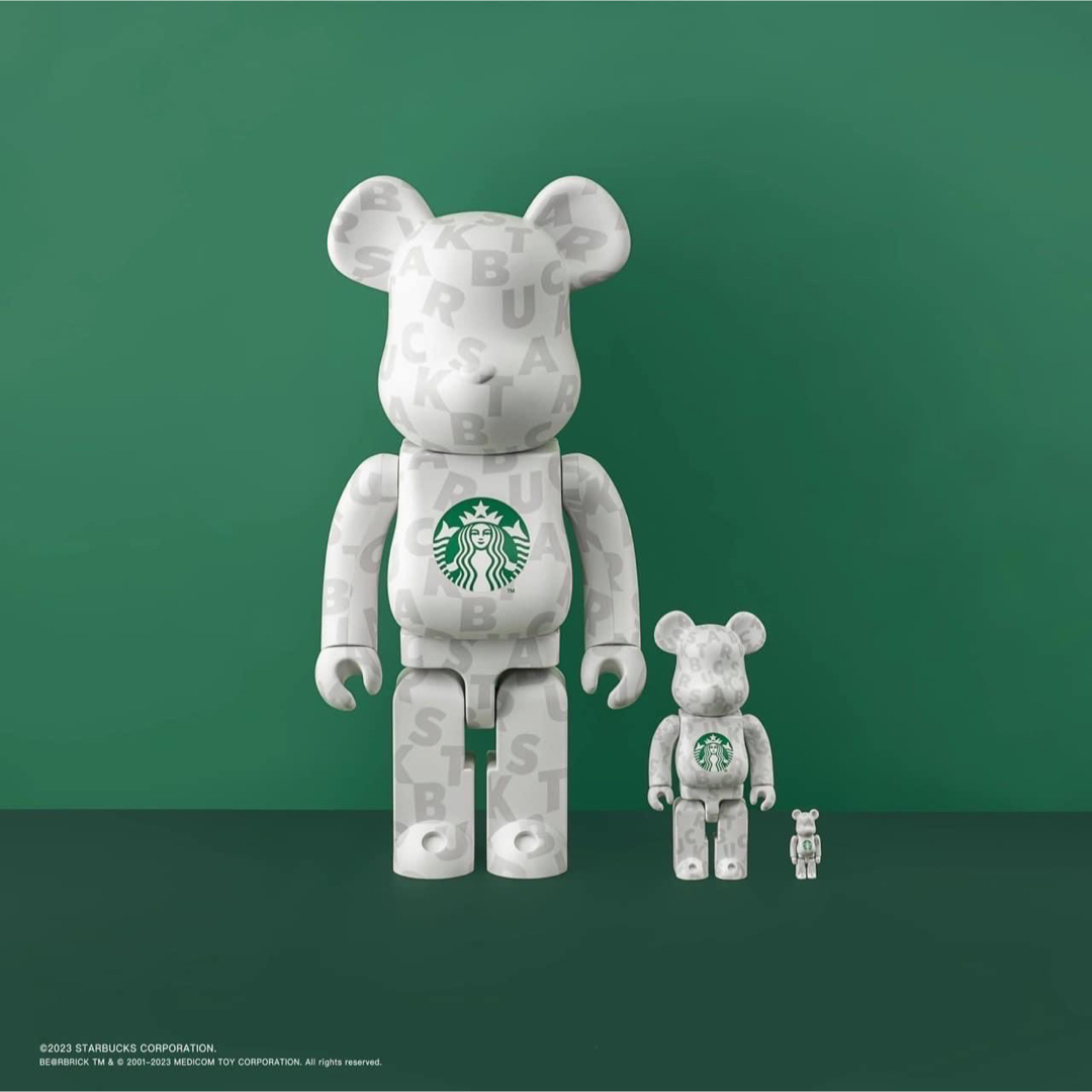 BE@RBRICK スターバックス 100%400% Starbucks スタバおもちゃ