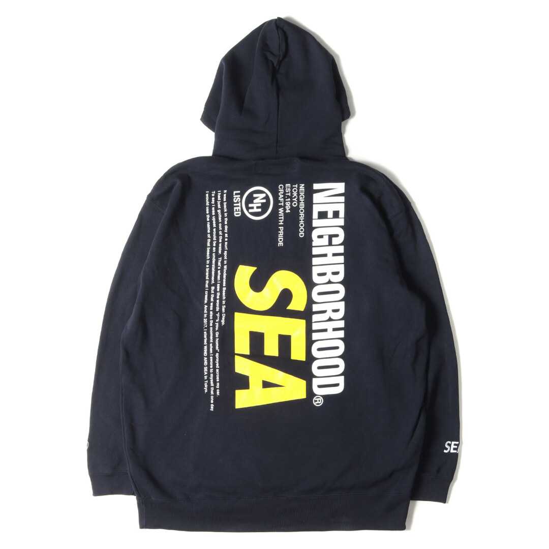 neighborhood wind and sea hoodie xlサイズ