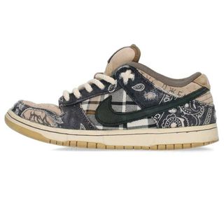 ナイキ(NIKE)のナイキ  SB DUNK LOW PRM QS TRAVIS SCOTT CACTUS JACK CT5053-001 ダンクロープレミアムカクタスジャックスニーカー メンズ 25cm(スニーカー)