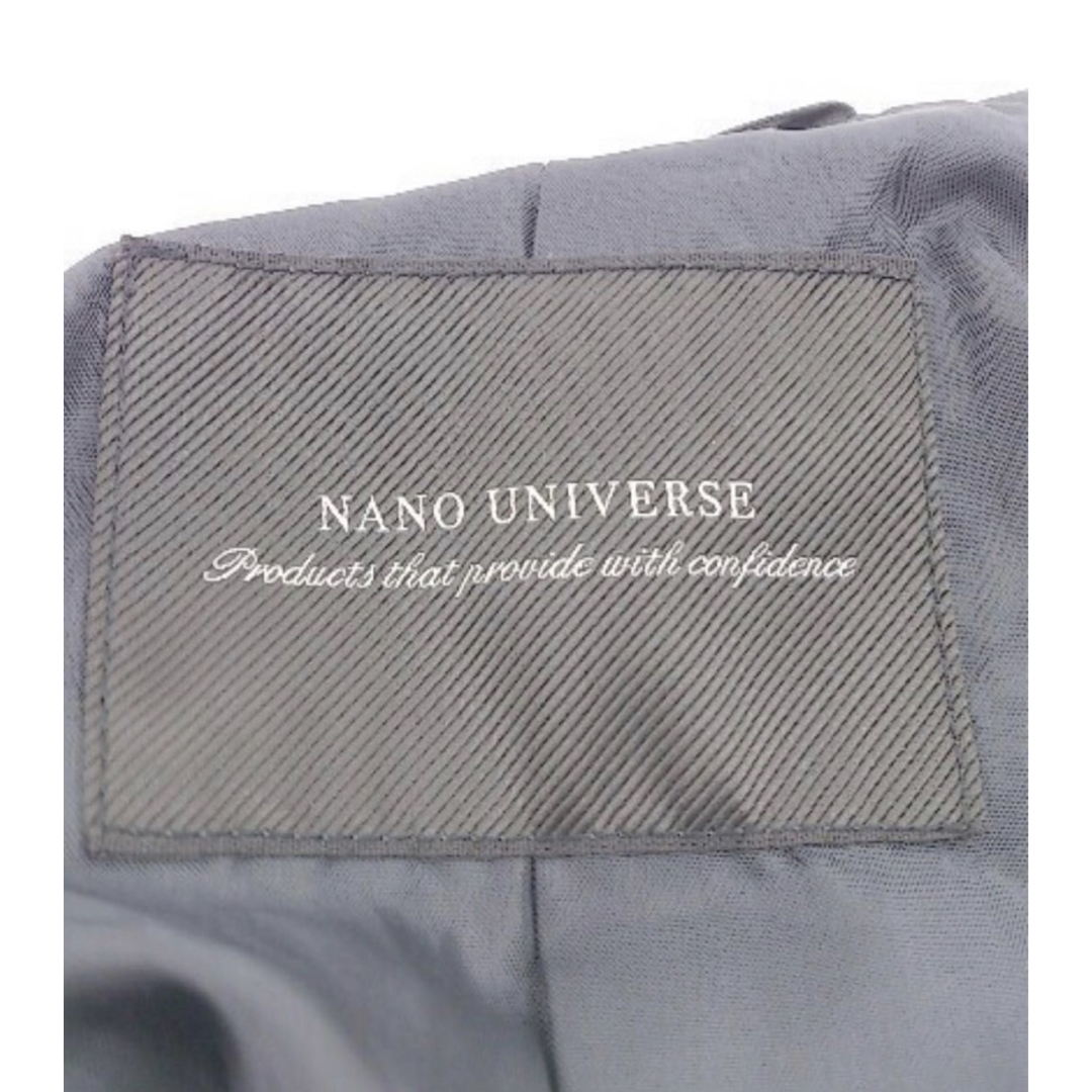 nano・universe(ナノユニバース)の定価7万超 nano・universe ステンカラーコート トレンチ グレー メンズのジャケット/アウター(ステンカラーコート)の商品写真