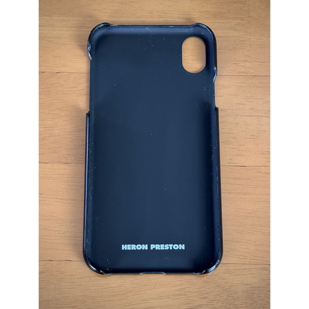 HERON PRESTON(ヘロンプレストン)のHERON PRESTON - iPhone XR ブラック スマホケース スマホ/家電/カメラのスマホアクセサリー(iPhoneケース)の商品写真