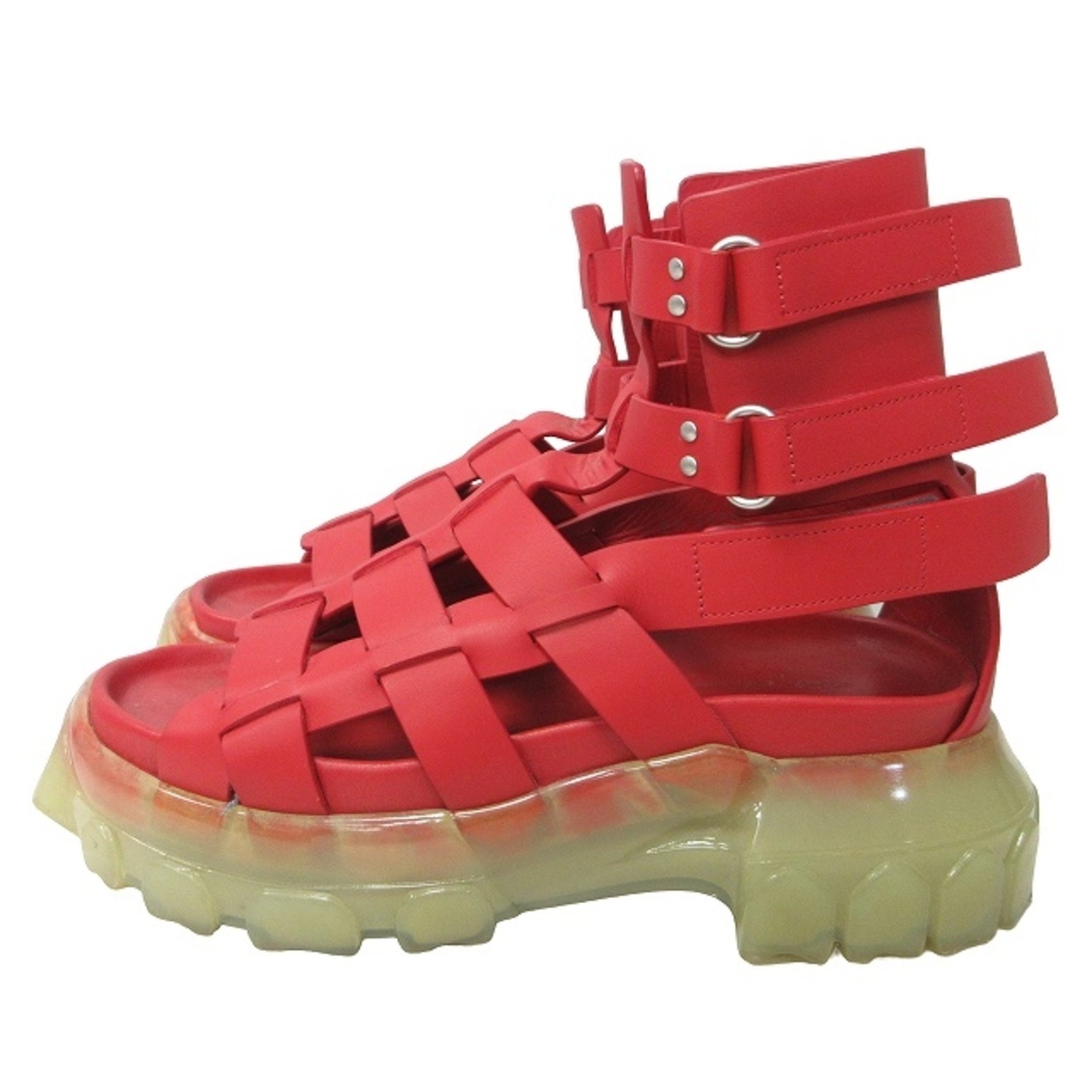 Rick Owens - リックオウエンス 美品 ハイキング トラクター レザー