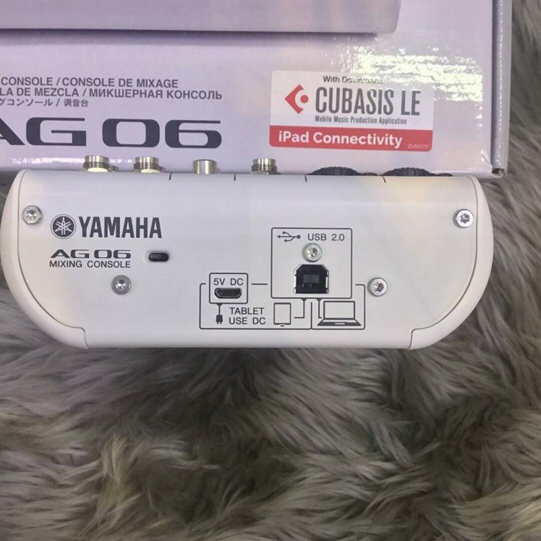 YAMAHA(ヤマハ)/ AG06 ミキサー 箱あり 取説あり USBケーブル YAMAHA(ヤマハ)/ AG06 ミキサー 箱あり 取説あり USBケーブル