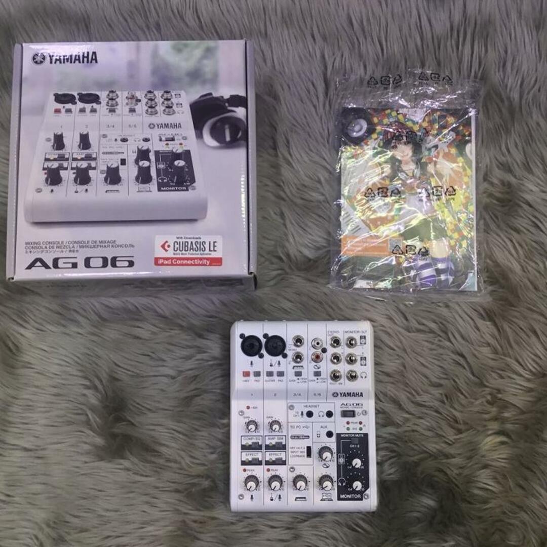 YAMAHA(ヤマハ)/ AG06 ミキサー 箱あり 取説あり USBケーブル YAMAHA(ヤマハ)/ AG06 ミキサー 箱あり 取説あり USBケーブル
