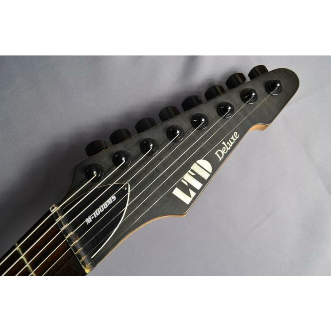 LTD（エルティーディー）/M-1008MS MULTI-SCALE STBK(See Thru Black Satin)【3.69kg】 【中古】【USED】エレクトリックギターSTタイプ【フィール旭川店】 楽器のギター(エレキギター)の商品写真