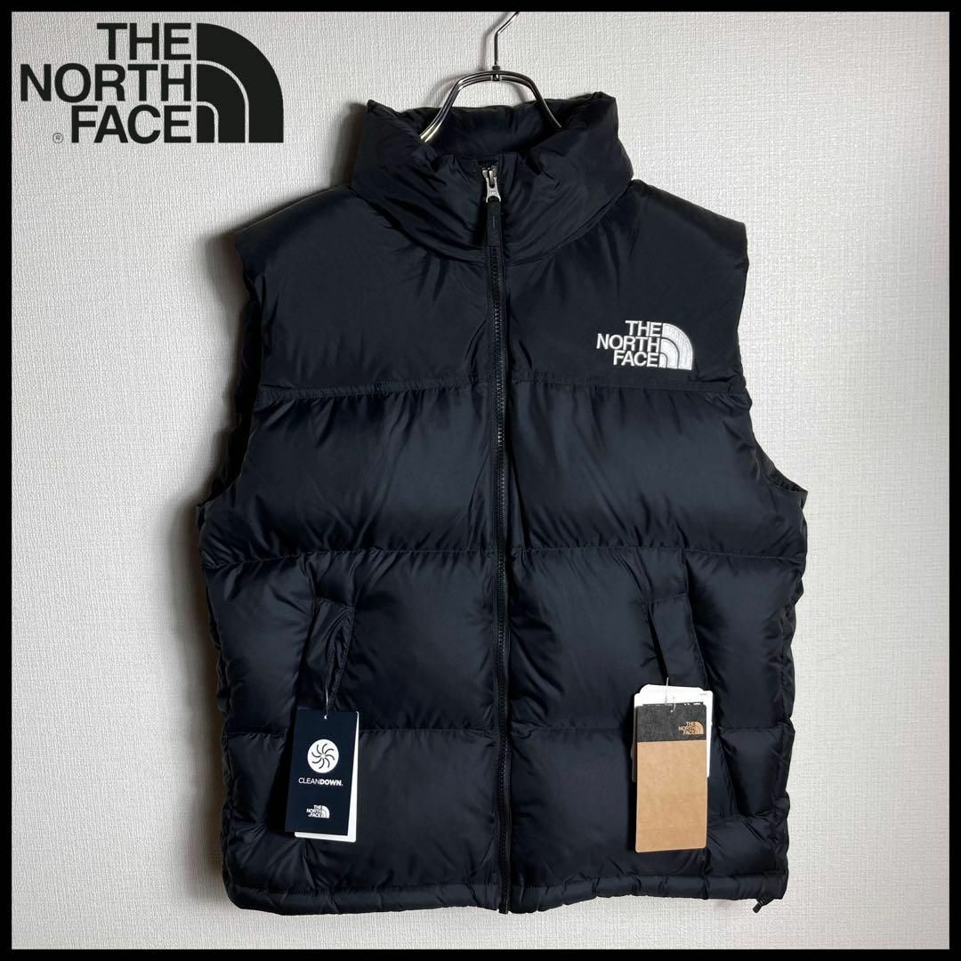 THE NORTH FACE(ザノースフェイス)の【新品未使用タグ付き】ノースフェイス　ヌプシ　ダウンベスト　刺繍　22FW メンズのジャケット/アウター(ダウンベスト)の商品写真