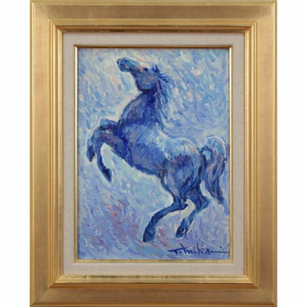 三上隆彦『馬』油彩画【真作保証】 絵画の通販 by 北海道画廊 三上隆彦『馬』油彩画【真作保証】 絵画の通販 by 北海道画廊
