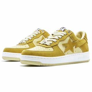 アベイシングエイプ(A BATHING APE)のBAPE STA #3 シューズ スエード ベージュレディース US5 23cm(スニーカー)