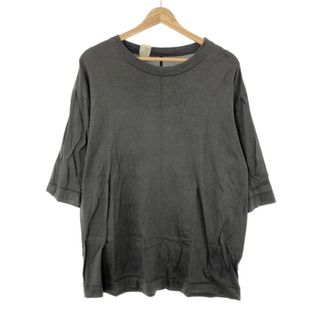 エヌハリウッド(N.HOOLYWOOD)のN.HOOLYWOOD エヌハリウッド UNDER SUMMIT WEAR ハーフスリーブTシャツ チャコール 38(Tシャツ/カットソー(半袖/袖なし))