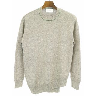 ビューティフルピープル(beautiful people)のbeautiful people ビューティフルピープル 20SS hair yarn pullover ヘアーヤーンプルオーバーニット グレー系 38(ニット/セーター)