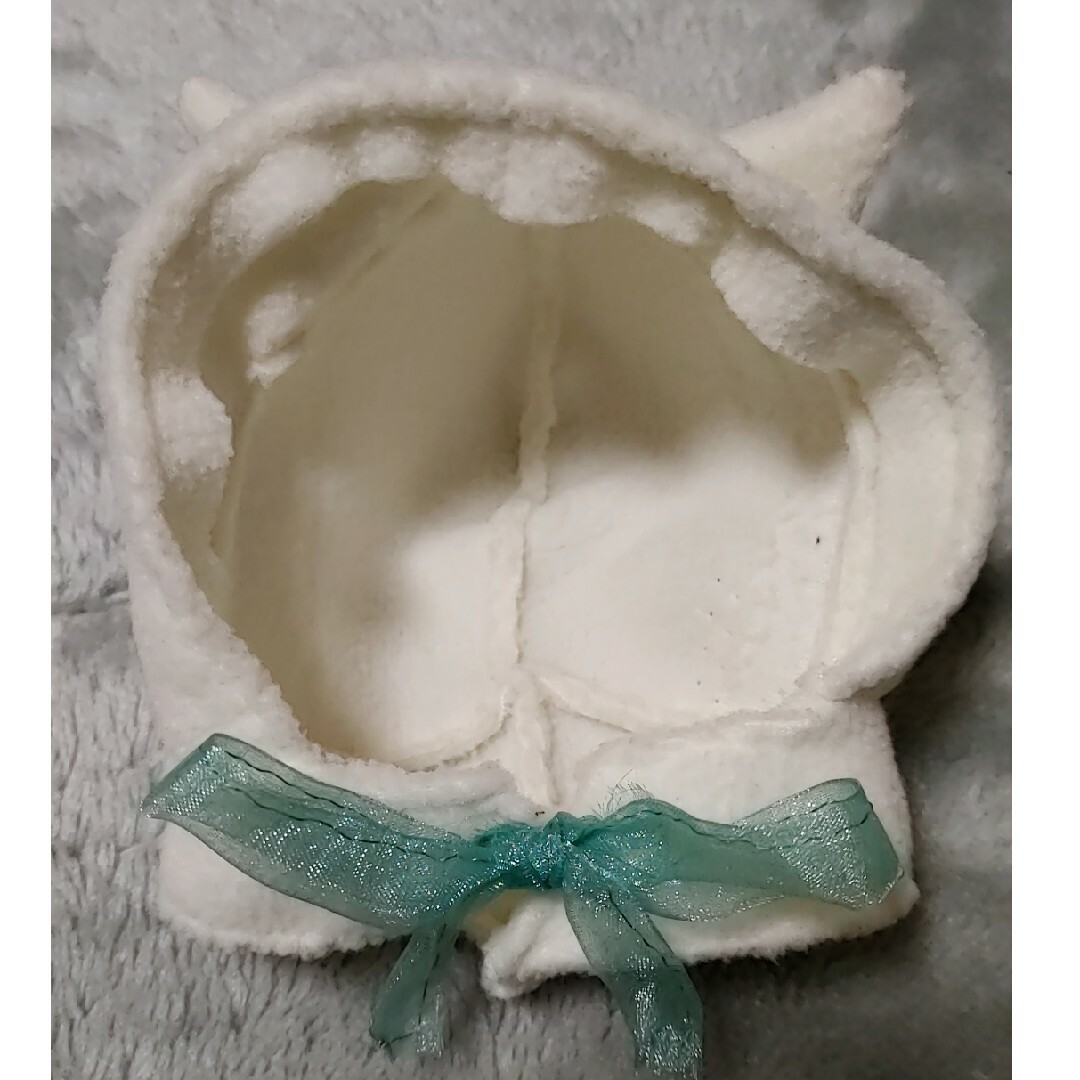 ちびぬい用猫耳ケープ ハンドメイドのぬいぐるみ/人形(ぬいぐるみ)の商品写真