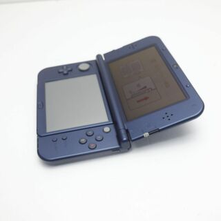 Nintendo 3DS NEW 本体LL メタリックブルー 新品同様 美品-