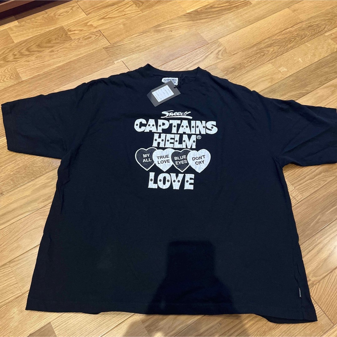 STANDARD CALIFORNIA(スタンダードカリフォルニア)の新品タグ付CAPTAINS HELM SWEET VINTAGE Tシャツ　L メンズのトップス(シャツ)の商品写真