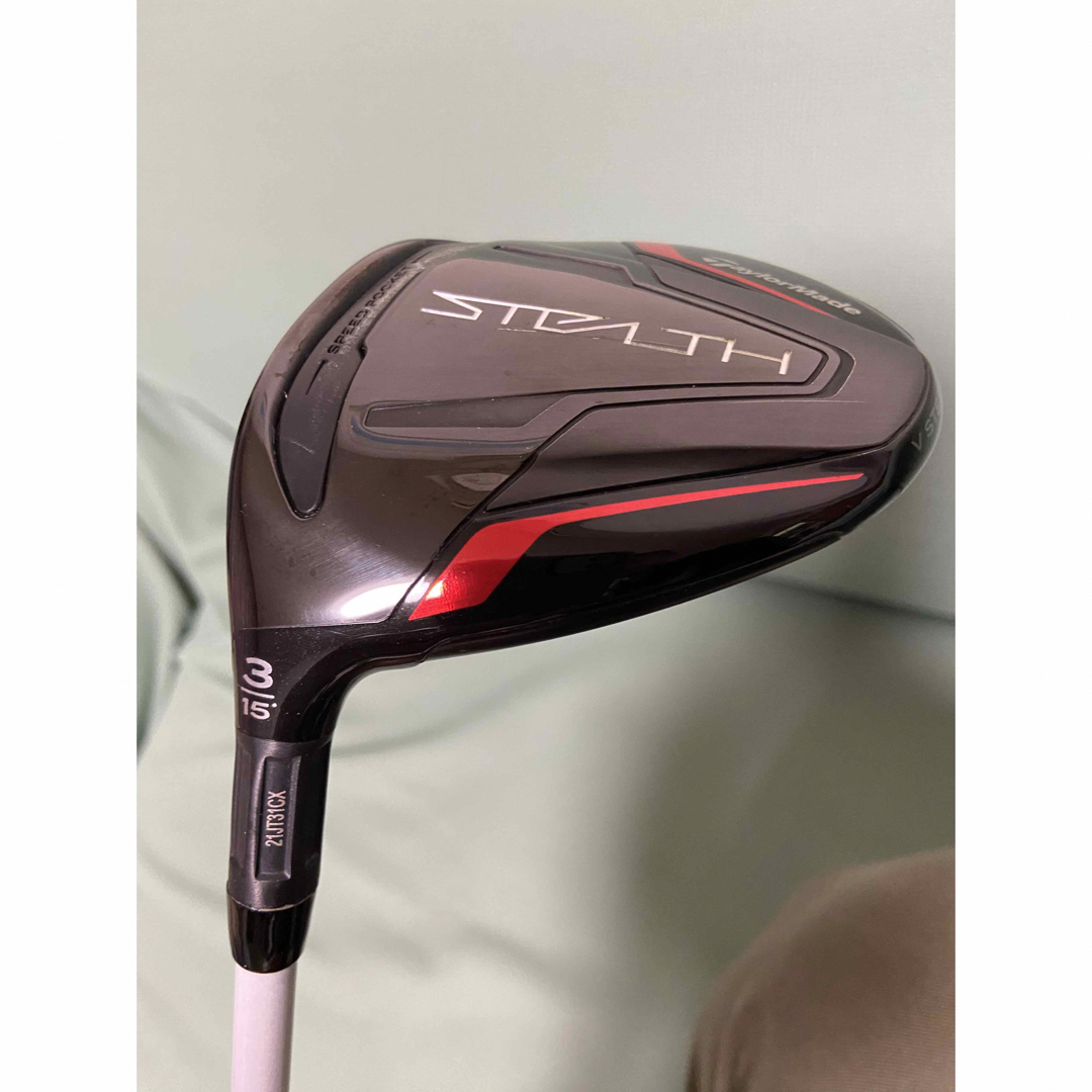 TaylorMade(テーラーメイド)のレフティ ステルスフェアウェイウッド　3W エボ7S スポーツ/アウトドアのゴルフ(クラブ)の商品写真