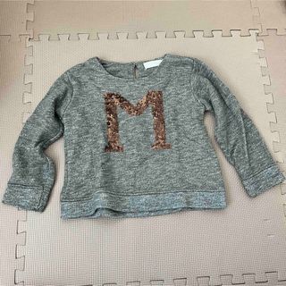 ザラキッズ(ZARA KIDS)のZARA スパンコール　トップス(Tシャツ/カットソー)