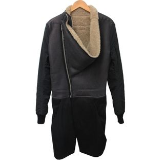 リックオウエンス(Rick Owens)のリックオウエンス アーカイブ ムートンレザー コート ジャケット シアリング S(ムートンコート)