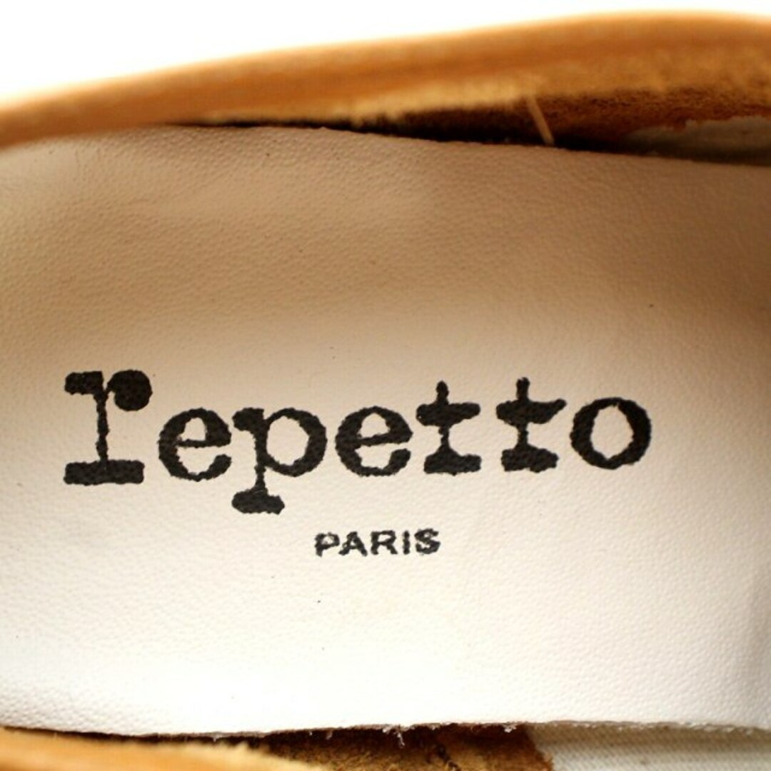repetto(レペット)のレペット Repetto レースアップシューズ レザー 38 24cm 茶 レディースの靴/シューズ(その他)の商品写真