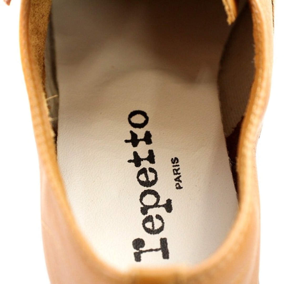 repetto(レペット)のレペット Repetto レースアップシューズ レザー 38 24cm 茶 レディースの靴/シューズ(その他)の商品写真