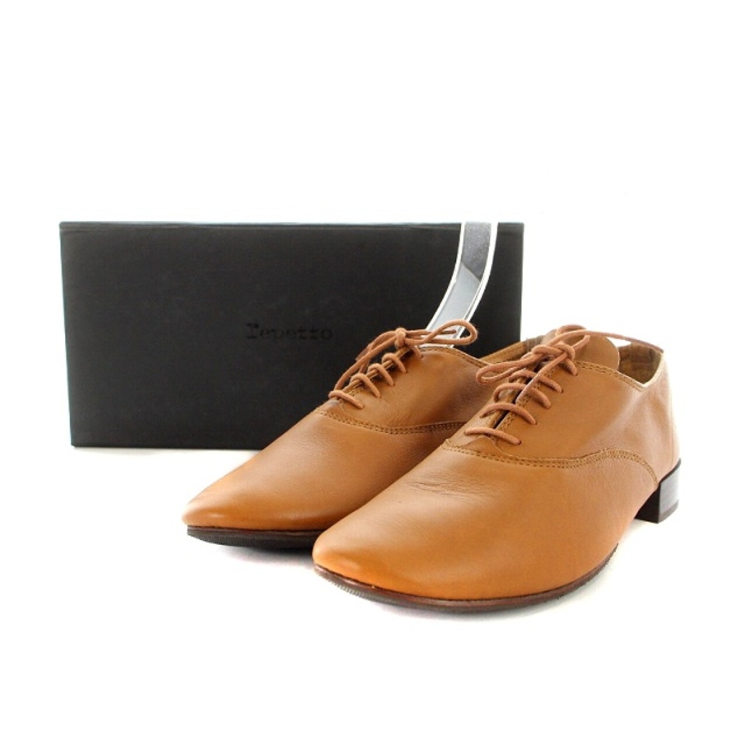 repetto - レペット Repetto レースアップシューズ レザー 38 24cm 茶